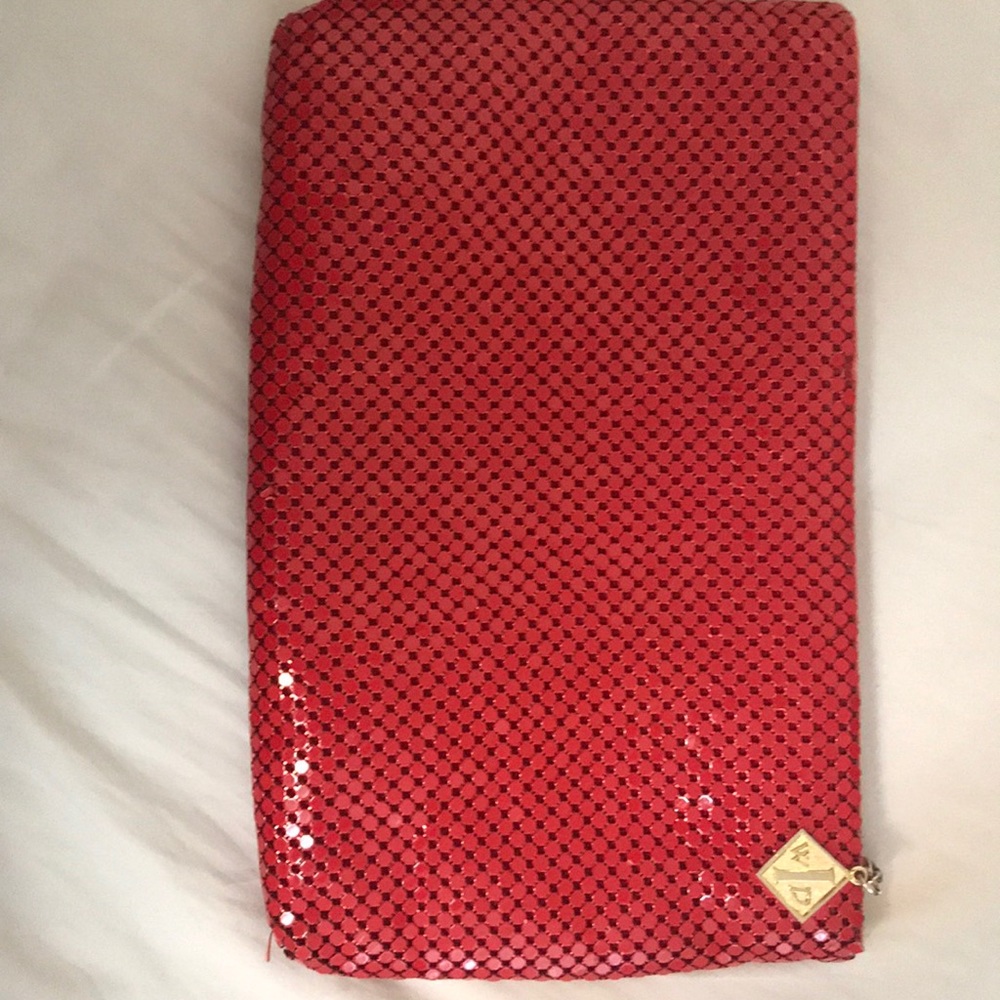 Vibrant red clutch